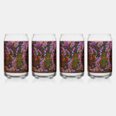 Bloemrijke Bruid Blikvorm Glas (Links)