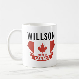 Bloemrijke Canada-dagmok Schattig Canadees Koffiemok