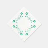 Bloemrijke Charm Napkins Servet (Hoek)