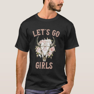 Bloemrijke Chinoiserie Roze Coquette Strik Land We T-shirt