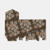 Bloemrijke Chocolade Favoriete Doos Bedankdoosjes (Uitgevouwen)