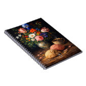 Bloemrijke Concha Stilleven | Monogram Notitieboek (Rechterzijde)