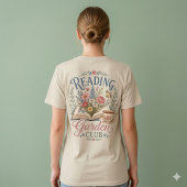 Bloemrijke Cottagecore Leeszolder T-shirt