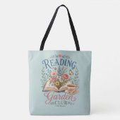 Bloemrijke Cottagecore Leeszolder Tote Bag (Voorkant)