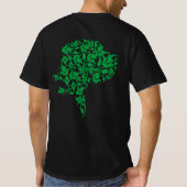 Bloemrijke Dog  T-shirt (Achterkant)