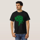 Bloemrijke Dog  T-shirt (Voorkant volledig)