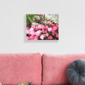 Bloemrijke Elegantie Canvas Afdruk (Insitu (Woonkamer))