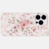 Bloemrijke Elegantie Case-Mate iPhone Case (Achterkant (horizontaal))