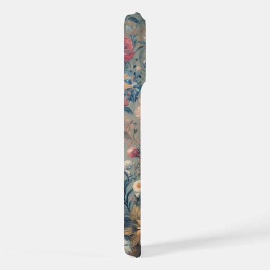 Bloemrijke Elegantie iPhone Hoesje (Rechterkant)