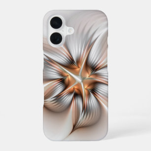 Bloemrijke Elegantie Moderne Abstracte Fractale Ku iPhone 16 Hoesje