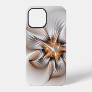 Bloemrijke Elegantie Moderne Abstracte Fractale Ku iPhone 12 Hoesje