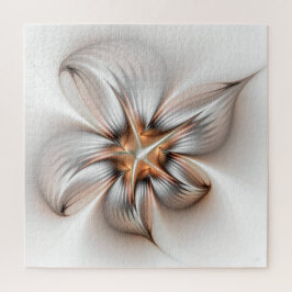 Bloemrijke Elegantie Moderne Abstracte Fractale Ku Legpuzzel