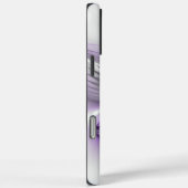 Bloemrijke Elegantie Moderne Abstracte Paarse Frac Case-Mate iPhone Case (Achterkant / Rechts)