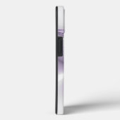 Bloemrijke Elegantie Moderne Abstracte Paarse Frac Case-Mate iPhone Case (Achterkant / Rechts)