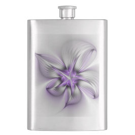 Bloemrijke Elegantie Moderne Abstracte Paarse Frac Flacon