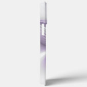 Bloemrijke Elegantie Moderne Abstracte Violetkleur Case-Mate iPhone Case (Achterkant / Rechts)