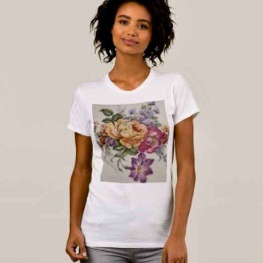 Bloemrijke Fancy  T-shirt