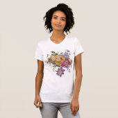 Bloemrijke Fancy T-shirt (Voorkant volledig)