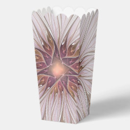 Bloemrijke fantasie, abstracte moderne pastelbloem bedankdoosjes