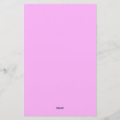 Bloemrijke fantasie briefpapier (Achterkant)