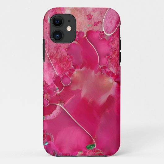 Bloemrijke Fantasie Case-Mate iPhone Case (Achterkant)