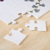 Bloemrijke fantasie legpuzzel (Zijkant)