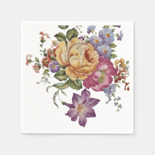 Bloemrijke Fantasie Servet