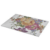 Bloemrijke Fantasie Snijplank (Hoek)