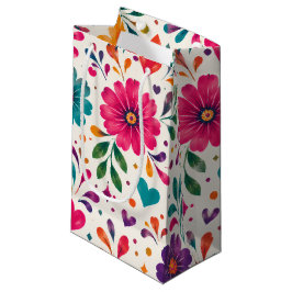 Bloemrijke Fiesta Spaanse Verjaardagsfeestje Klein Cadeauzakje