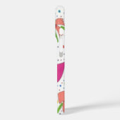 Bloemrijke Flamingo Feest Case-Mate iPhone Case (Achterkant / Links)