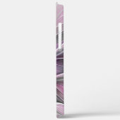 Bloemrijke Fractale Moderne Abstracte Bloem Roze G Case-Mate iPhone Case (Achterkant / Links)