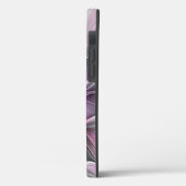 Bloemrijke Fractale Moderne Abstracte Bloem Roze G Case-Mate iPhone Case (Achterkant / Links)