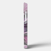 Bloemrijke Fractale Moderne Abstracte Bloem Roze G Case-Mate iPhone Case (Achterkant / Links)