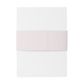 Bloemrijke Frame Buikband Uitnodigingen Wikkel (Achterkant Voorbeeld)