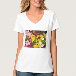 Bloemrijke groet t-shirt