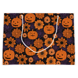 Bloemrijke Halloween Groot Cadeauzakje