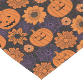 Bloemrijke Halloween Korte Tafelloper (Hoek)