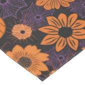 Bloemrijke Halloween Tafelkleed (Gekanteld)