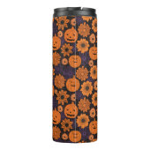 Bloemrijke Halloween Thermosbeker (Achterkant)