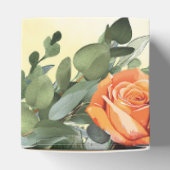 Bloemrijke herfst bruidsfeest cadeaudoos bedankdoosjes (Bovenkant)