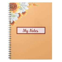 Bloemrijke Herfst inspireert school Notitieboek