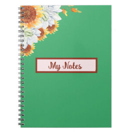 Bloemrijke Herfst inspireert school Notitieboek