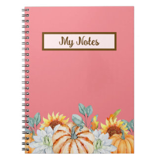Bloemrijke Herfst inspireert school Notitieboek