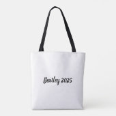 Bloemrijke Hond Moeder – Het Beste Moederdag Cadea Tote Bag (Achterkant)