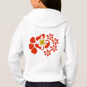 bloemrijke hoodie (Achterkant)