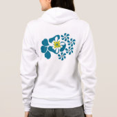 Bloemrijke hoodie (Achterkant)