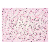 Bloemrijke Kersenbloesem Roze Tafelkleed (Voorkant (Horizontaal))