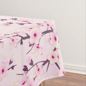 Bloemrijke Kersenbloesem Roze Tafelkleed (Voorbeeld)