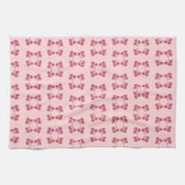 Bloemrijke keukenhanddoek