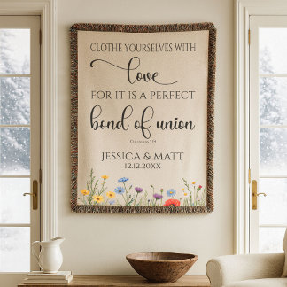 Bloemrijke Kled Zichzelf met Liefde Perfecte Band Deken